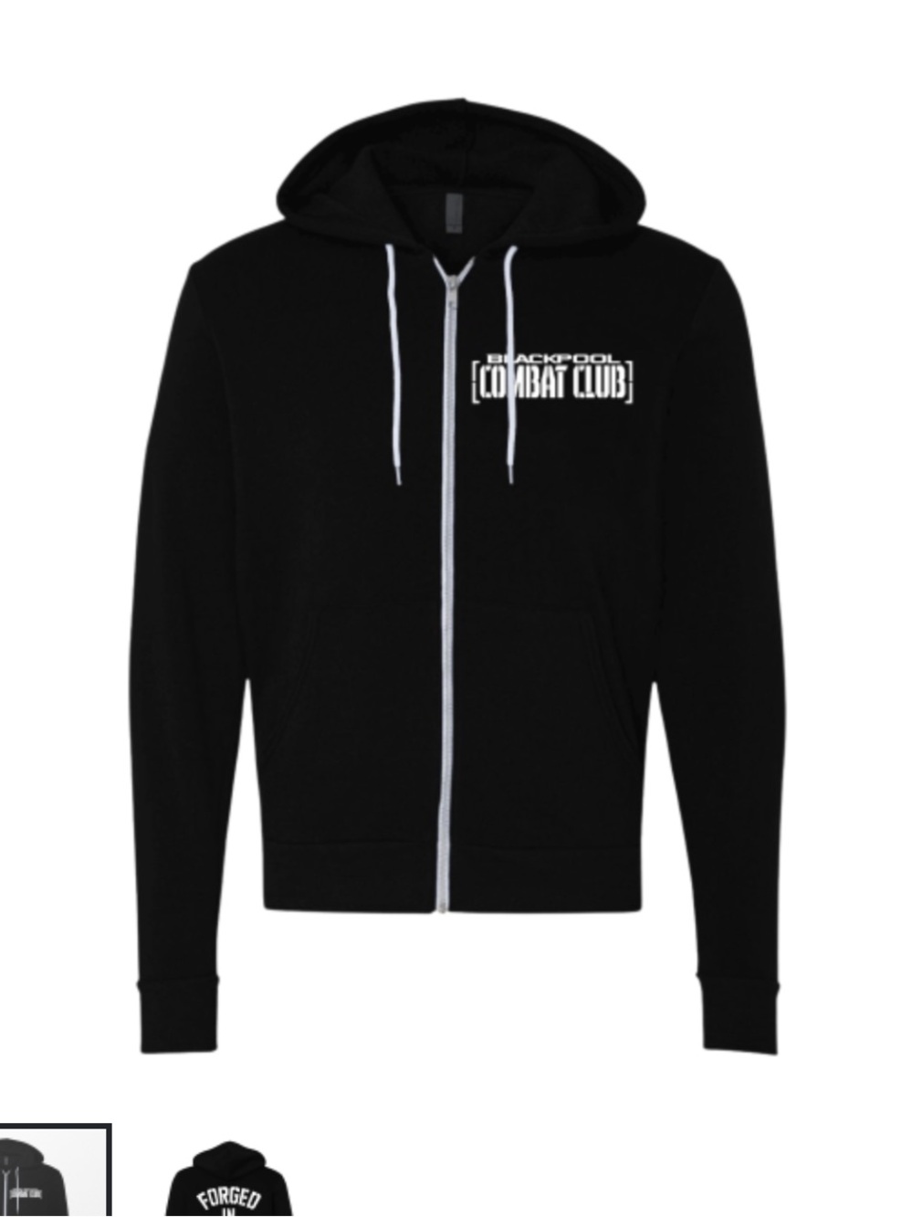 AEW Blackpool Combat Club “Forged in Combat” Hoodie - Size M